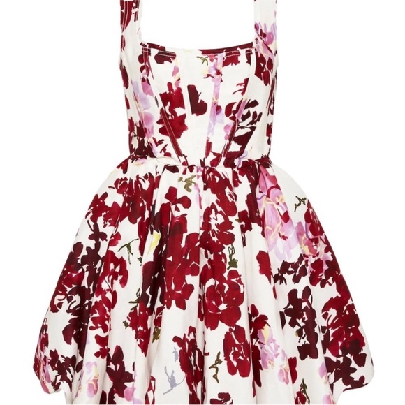 Aje Suzette Floral Mini Dress - size AU12/L - Picture 5 of 13